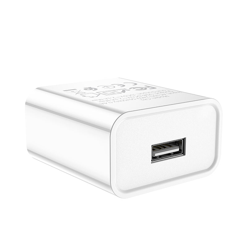 Wall charger single USB output 2.1A